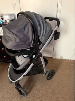 Graco snugride LX car seat/stroller