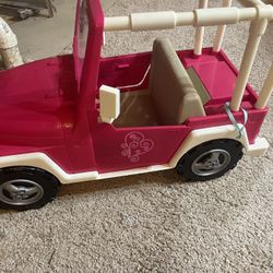 American Girl Jeep
