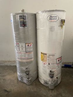 Water heaters 30, 40 & 50 gallons