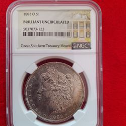 1882 New Orleans Mint Morgan Dollar 