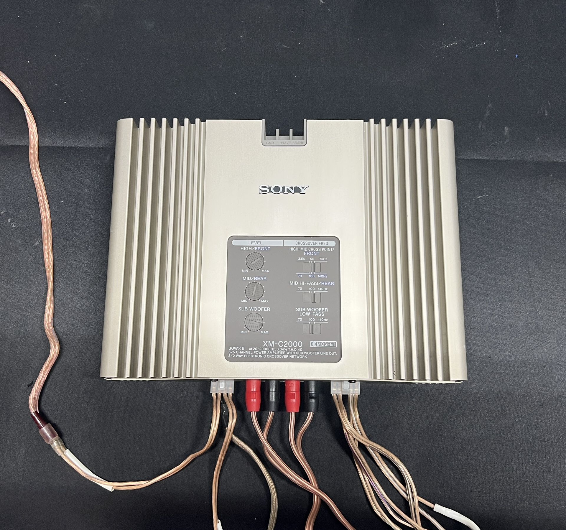 Sony XM-C2000 Car/ Auto Amplifier