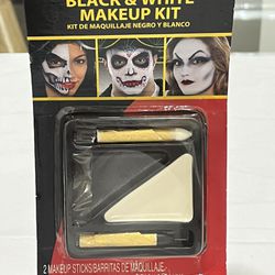Black & White Makeup Kit. 2 Makeup Sticks Non-Toxic. Age 14+