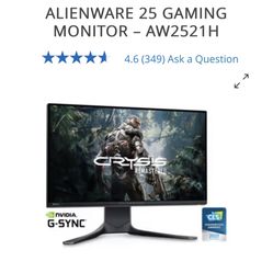 Latest Alienware monitors offer up to 360Hz gaming