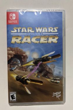Limited Run #77 Star Wars Episode I Racer Nintendo Switch Game New Sealed