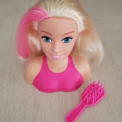 Small Barbie Head Doll