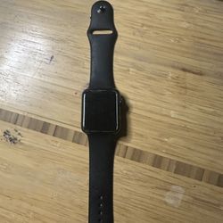 Damaged Apple Watch 3 Stainless Steel