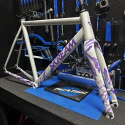 New Skream Ranger Grey / Violet Tracklocross Frameset 55/56cm