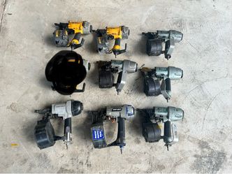 Metabo Dewalt Pnuetools Duo Fast Siding Fence nail gun