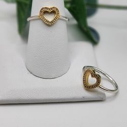 Anillo De Corazón Plata 925