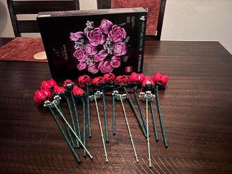 LEGO Set of Red Roses