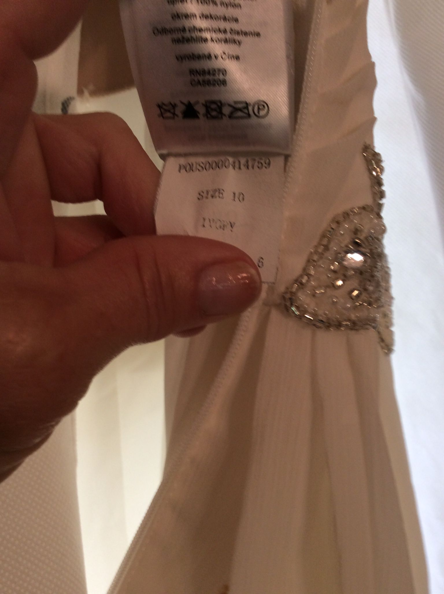 Wedding  Dress Size 8