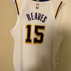 White  Lakers Austin Reaves Nike Basketball Jersey