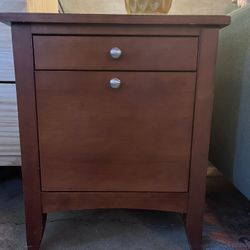File Cabinet with Drawer - Solid Wood 
