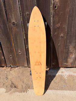 Bamboo Magneto Pintail Longboard Skateboard
