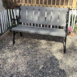 Nice garden bench