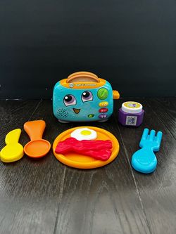 LeapFrog Yum-2-3 Toaster Learning Toy – Complete Set – $15 OBO