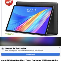 Android 7” Mini Tablet New Never Used