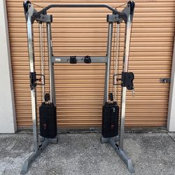 Body Solid Functional Trainer/ Cable Crossover Machine- Dual 210 Lb Weight Stacks