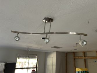 Brush nickel track lighting 36 inches