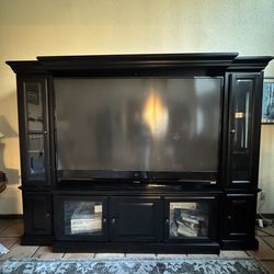 Large entertainment set (including TV)