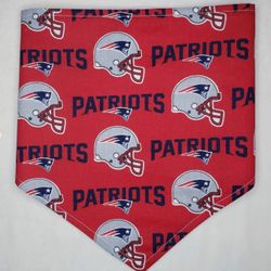 New England Patriots Red Dog Bandana | Cat Bandana