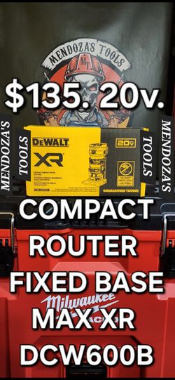 Dewalt Compact Router 20v MAX XR