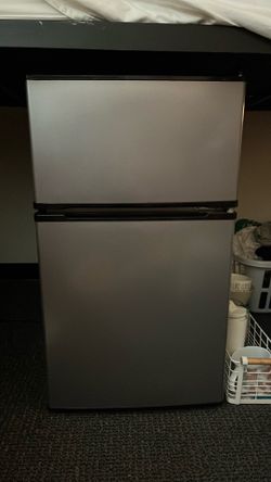 MainStays Stainless Steel Mini fridge