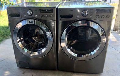 LG washer & gas dryer