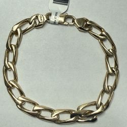 GOLD FIGARO  BRACELET 