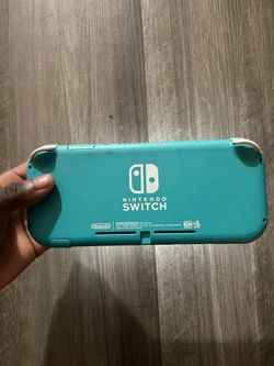 Blue Nintendo switch lite