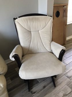 Glider rocking chair
