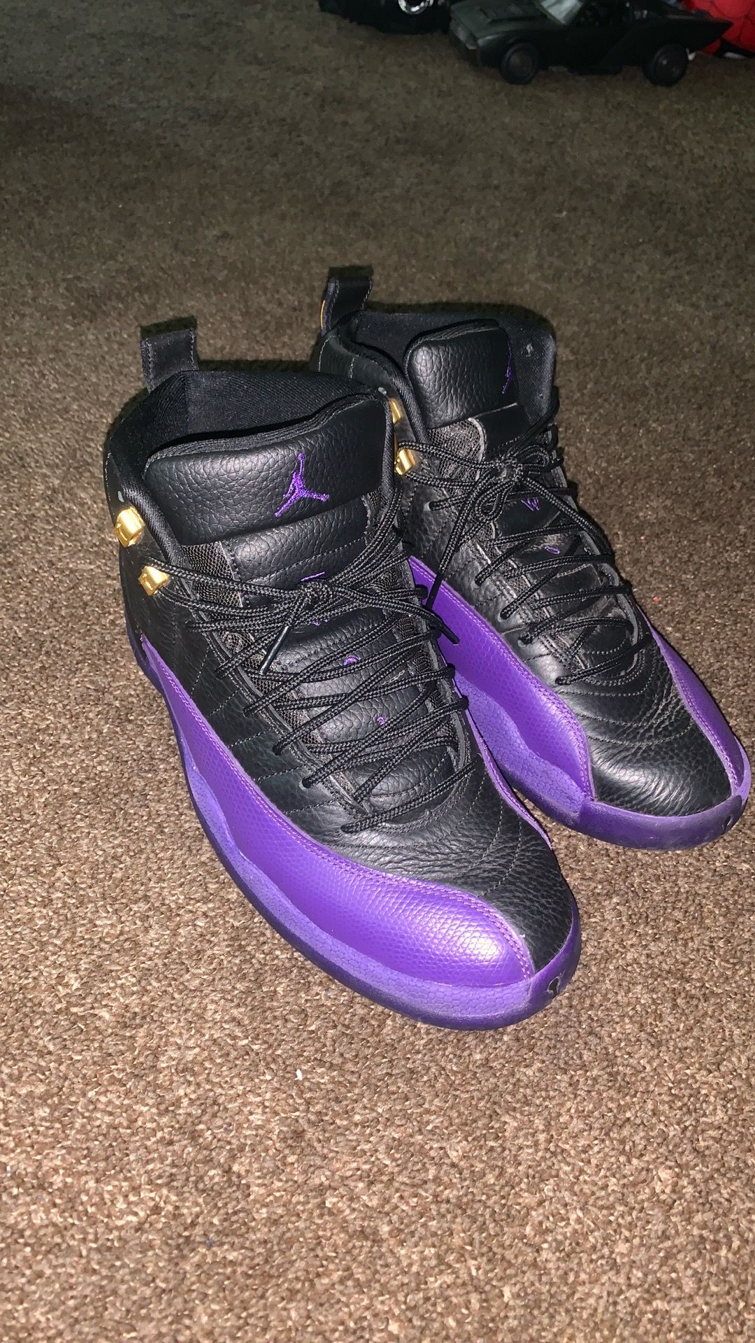 Jordan 12’s field Purples