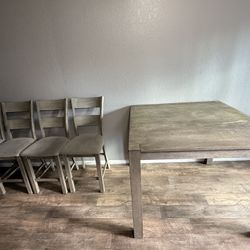 Wood Dinner Table 