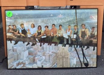 Large Celebrity Print Framed