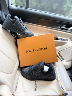 Louis Vuitton Black Monochrome Louis Vuitton LV Trainer