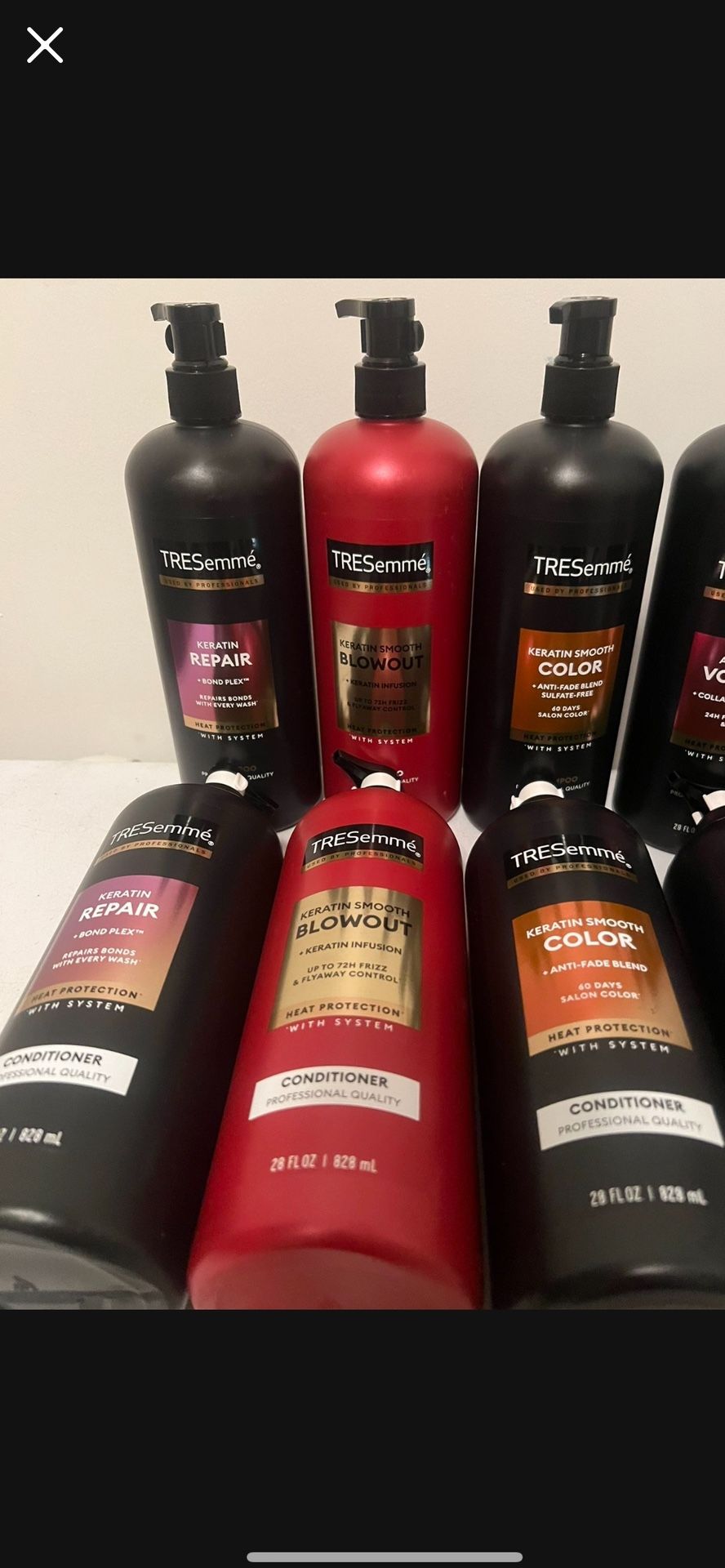 Tresemee Shampoo And Conditioner $3 Each Or 10/$25