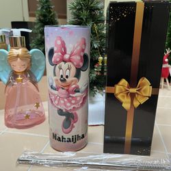 Cute Minnie Mouse Tumbler 