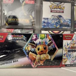 Prismatic Evolutions Booster Bundle + Surprise Box Bundle