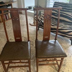 Classic Chinese Rosewood Chairs