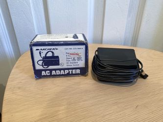 Archer (contact info removed) AC Adapter Power Supply Charger 6V 150mA 5W 60Hz USA Made