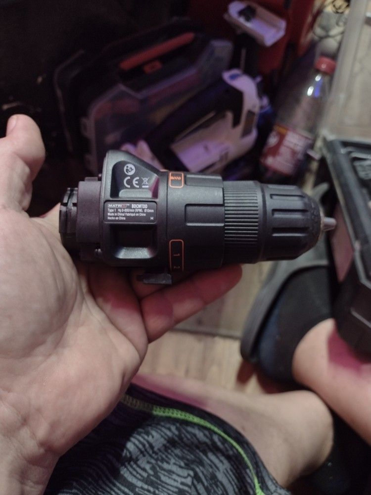 Black And Decker 20v Matrix Drill Attachment