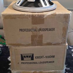 Madison knight 10" bass drivers