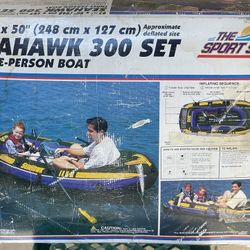 SEAHAWK 3 Person Boat