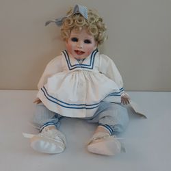 Virginia Turner Porcelain Girl Doll 