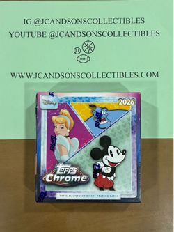 TOPPS CHROME 2026 DISNEY MEGA BOX BRAND NEW SEALED