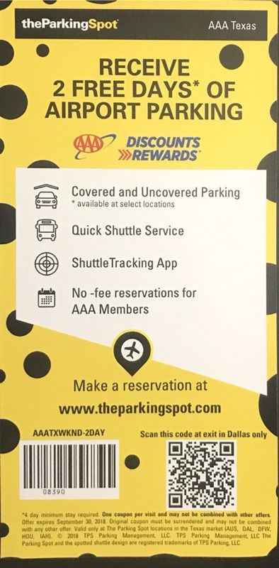 Parking spot - 2 free day voucher