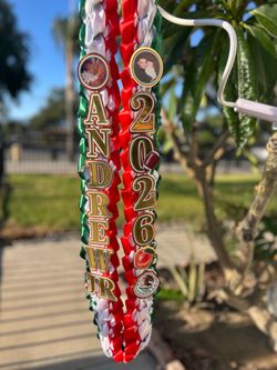 custom grad leis