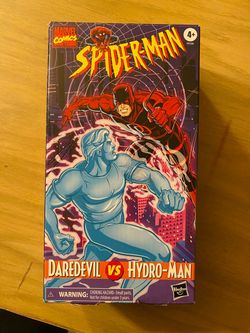 Marvel legends spiderman daredevil/hydro Man