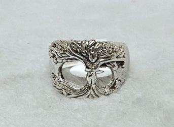 Sterling Silver Tree Ring Size 6