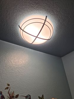 BATHROOM LIGHT COVER 2 PIECE